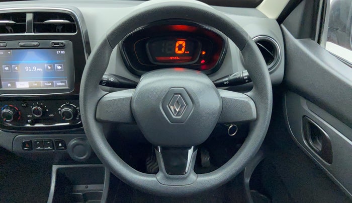 2016 Renault Kwid RXT, Petrol, Manual, 10,423 km, Steering Wheel Close-up