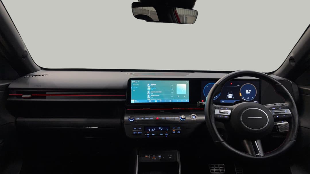 2023 Hyundai Kona N Line, Automatic, 22551 km, Dashboard View