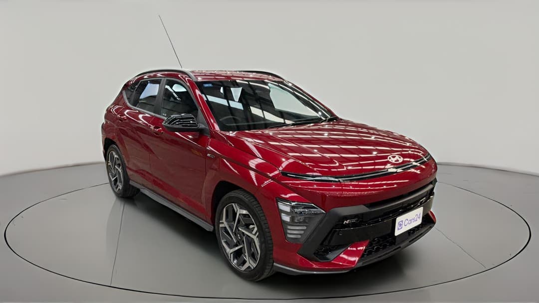 2023 Hyundai Kona N Line, Automatic, 22551 km, Right Front Diagonal (45- Degree) View