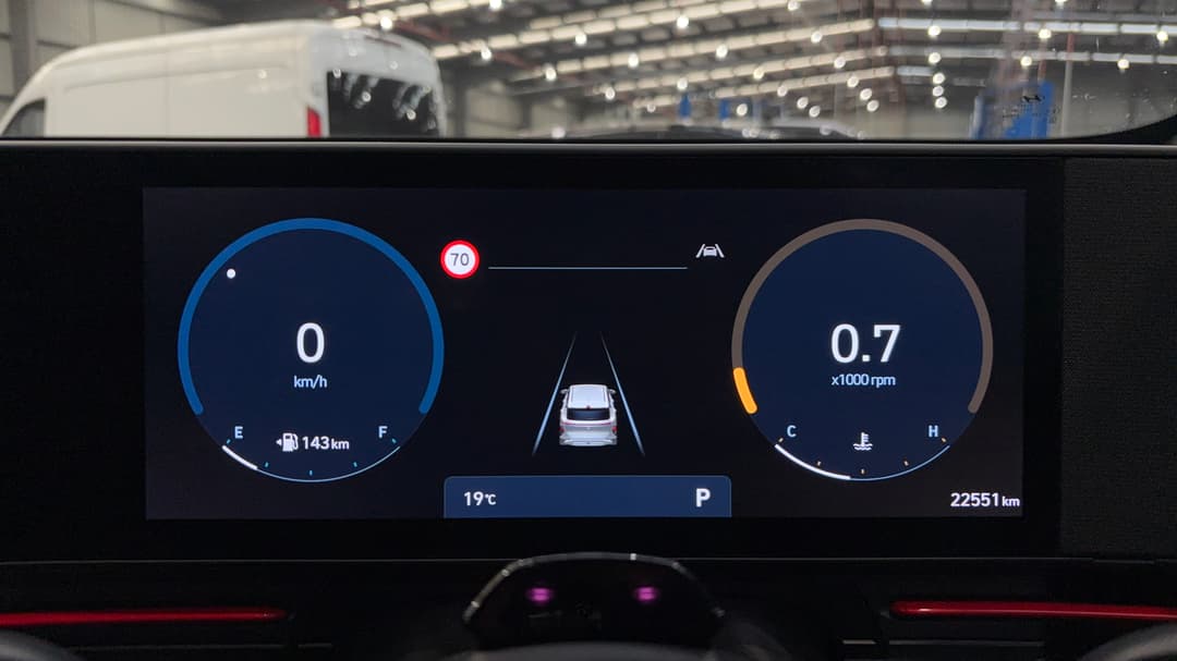 2023 Hyundai Kona N Line, Automatic, 22551 km, Odometer View