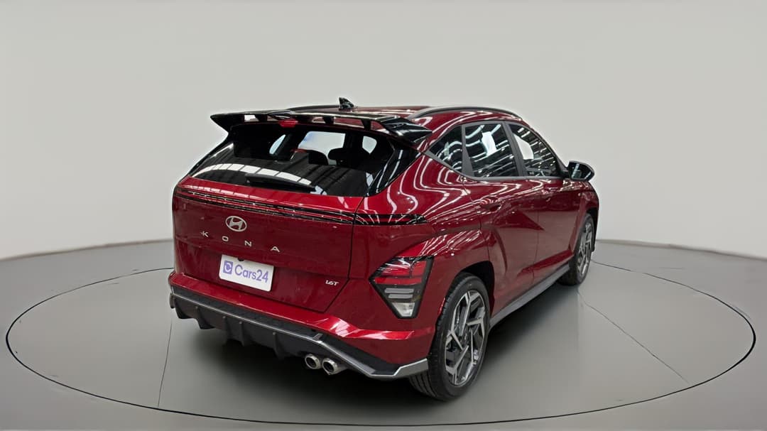 2023 Hyundai Kona N Line, Automatic, 22551 km, Right Back Diagonal (45- Degree) View