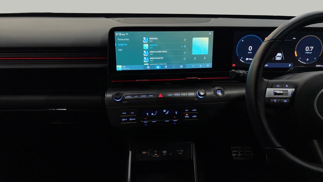 2023 Hyundai Kona N Line, Automatic, 22551 km, Center Console