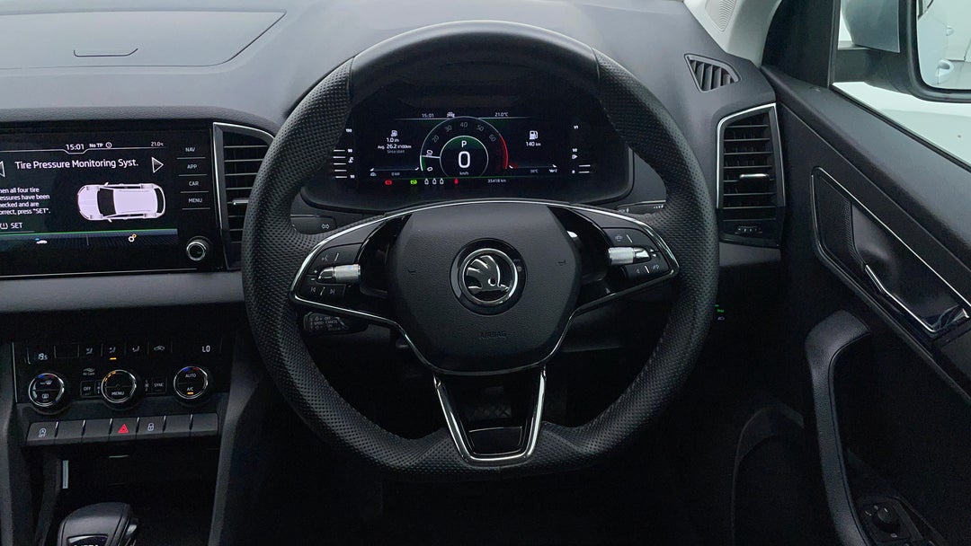 Steering Wheel Close-up
