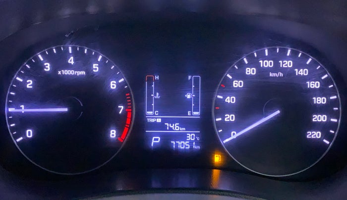 2016 Hyundai Creta SX PLUS AT 1.6 PETROL, Petrol, Automatic, 77,051 km, Odometer Image