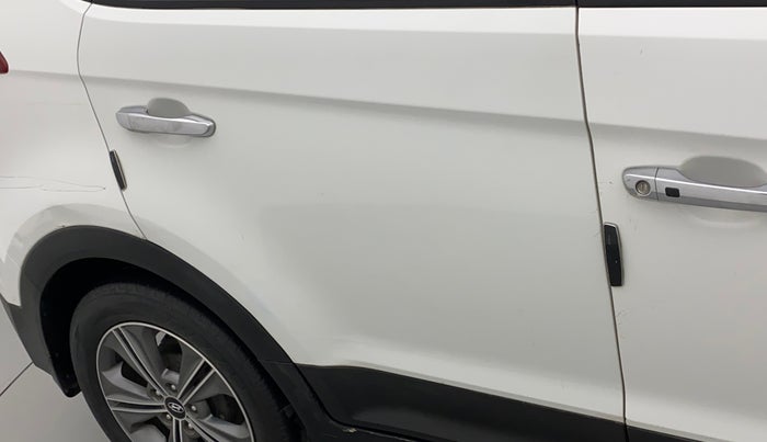 2016 Hyundai Creta SX PLUS AT 1.6 PETROL, Petrol, Automatic, 77,051 km, Right rear door - Slightly rusted