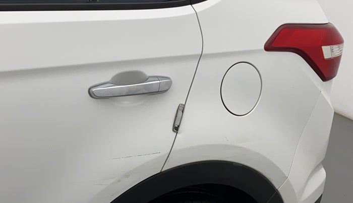 2016 Hyundai Creta SX PLUS AT 1.6 PETROL, Petrol, Automatic, 77,051 km, Left quarter panel - Paint has minor damage