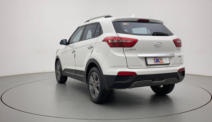 2016 Hyundai Creta SX PLUS AT 1.6 PETROL, Petrol, Automatic, 77,051 km, Left Back Diagonal