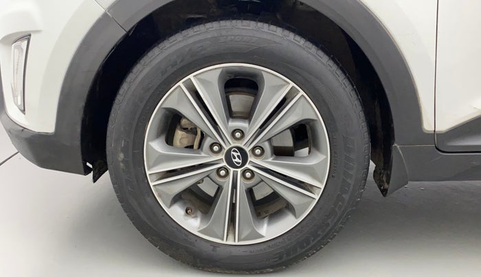 2016 Hyundai Creta SX PLUS AT 1.6 PETROL, Petrol, Automatic, 77,051 km, Left Front Wheel