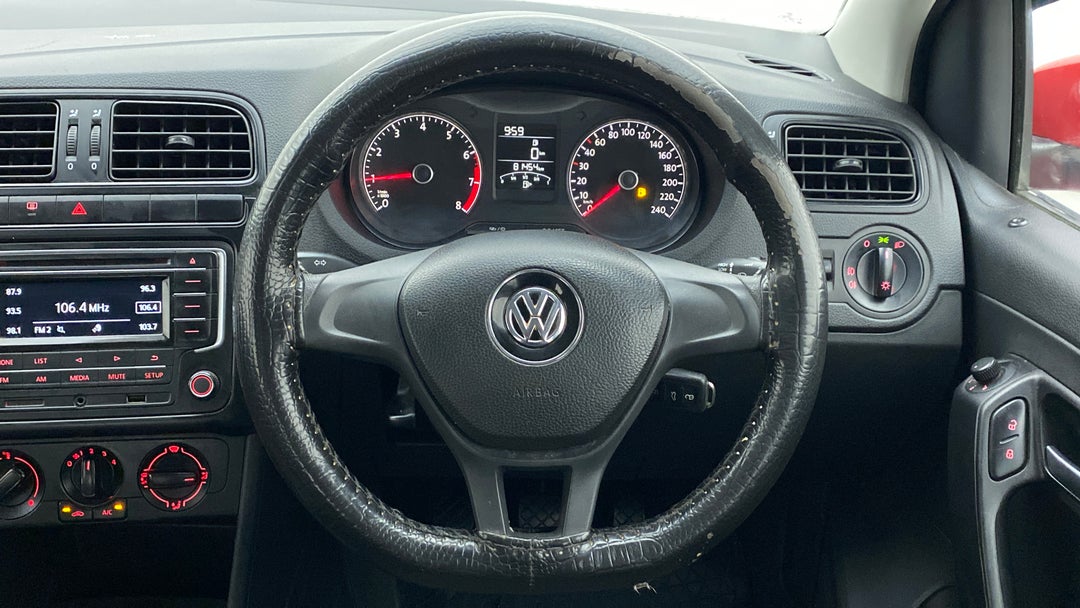 Steering Wheel Close Up