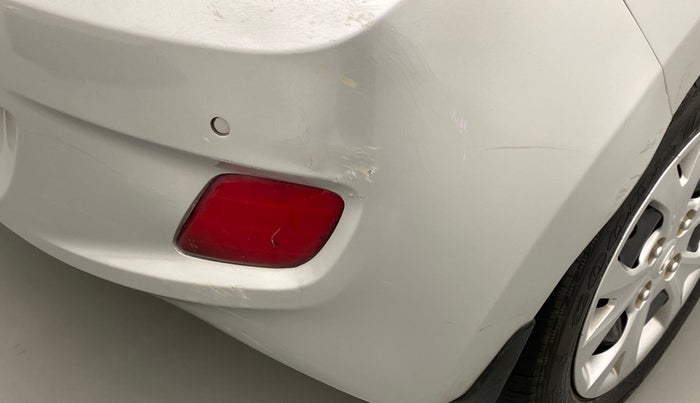 2014 Hyundai Grand i10 SPORTZ 1.2 KAPPA VTVT, Petrol, Manual, 48,507 km, Rear bumper - Minor scratches