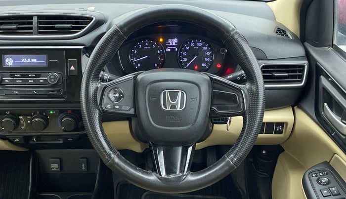 2018 Honda Amaze 1.2L I-VTEC S, Petrol, Manual, 58,086 km, Steering Wheel Close Up