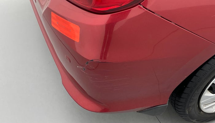 2018 Honda Amaze 1.2L I-VTEC S, Petrol, Manual, 58,086 km, Rear bumper - Minor scratches