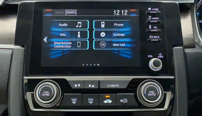2019 Honda Civic ZX CVT PETROL, Petrol, Automatic, 14,466 km, Infotainment System