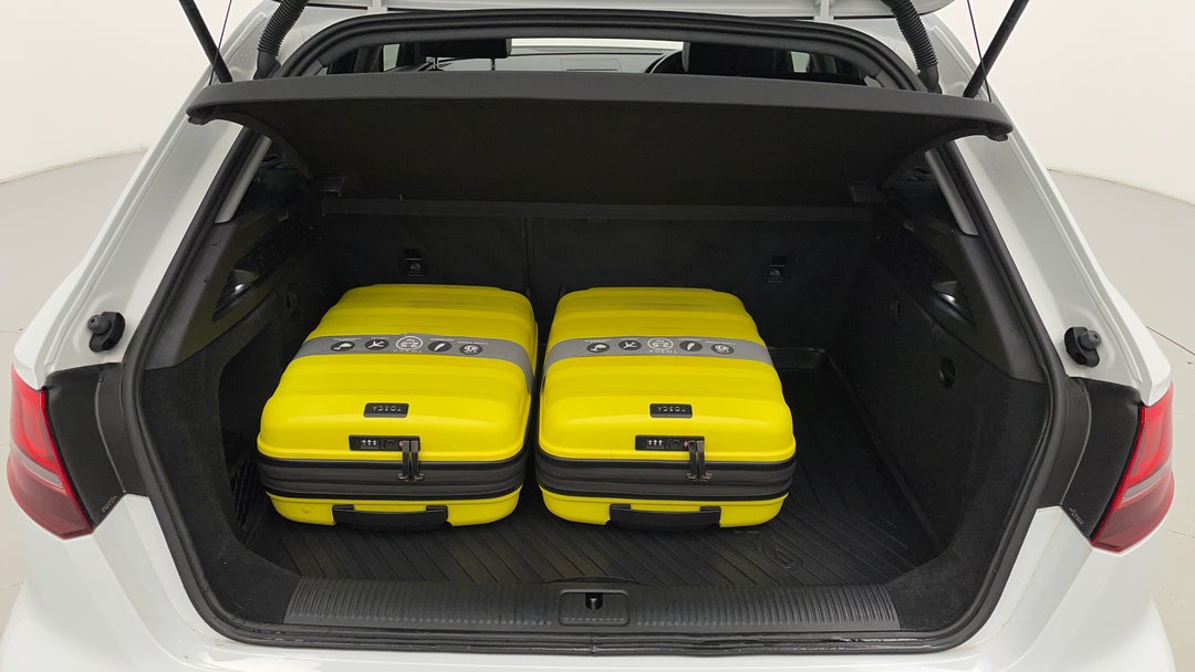 2019 Audi A3 35 Tfsi  (1.4 Tfsi Cod), Automatic, 49945 km, Boot Inside View with Luggage