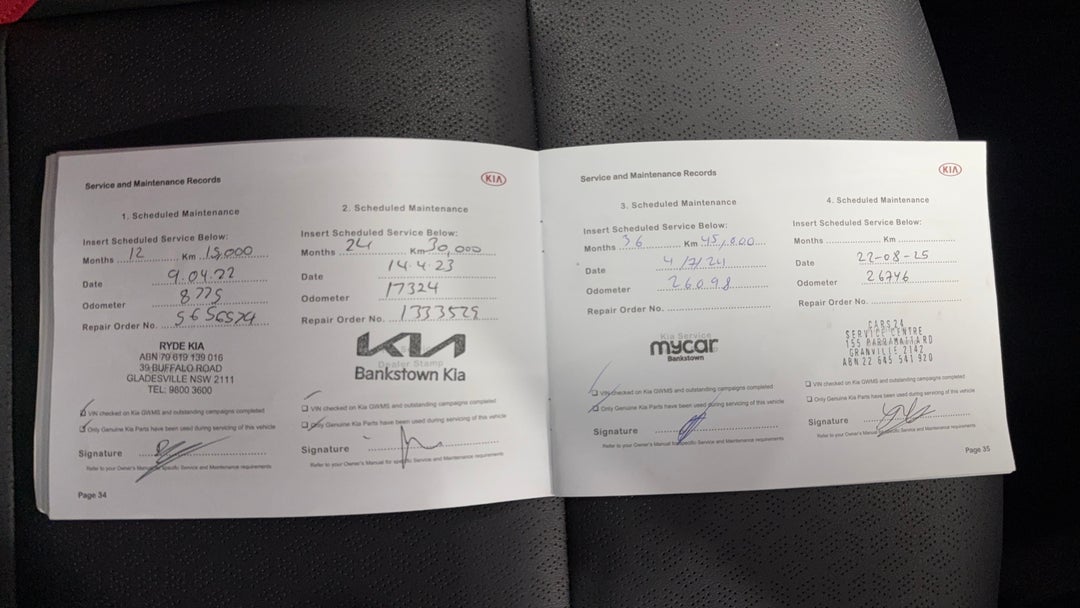2021 Kia Picanto Gt-line (pe), Automatic, 26746 km, Service History