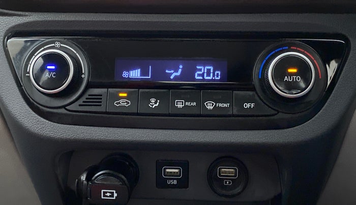 2021 Hyundai AURA SX 1.2 (O), Petrol, Manual, 4,162 km, Automatic Climate Control