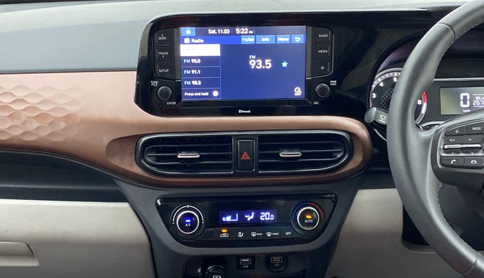 2021 Hyundai AURA SX 1.2 (O), Petrol, Manual, 4,162 km, Air Conditioner