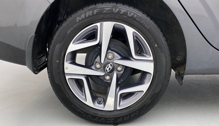 2021 Hyundai AURA SX 1.2 (O), Petrol, Manual, 4,162 km, Right Rear Wheel