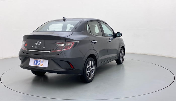 2021 Hyundai AURA SX 1.2 (O), Petrol, Manual, 4,162 km, Right Back Diagonal