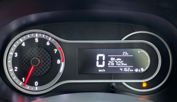 2021 Hyundai AURA SX 1.2 (O), Petrol, Manual, 4,162 km, Odometer Image