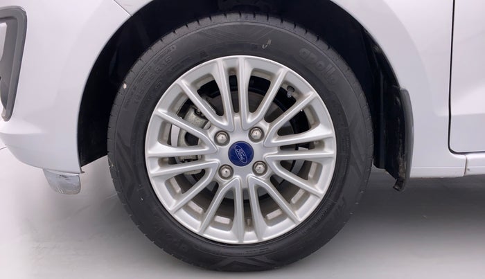 2021 Ford Figo Aspire 1.2 TITANIUM PETROL, Petrol, Manual, 10,772 km, Left Front Wheel