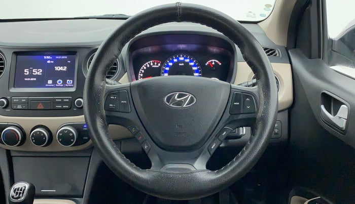 2018 Hyundai Xcent SX 1.2, Petrol, Manual, 24,699 km, Steering Wheel Close Up