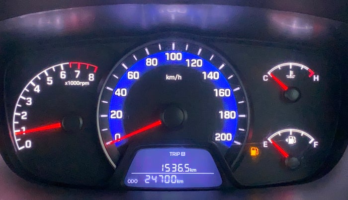 2018 Hyundai Xcent SX 1.2, Petrol, Manual, 24,699 km, Odometer Image