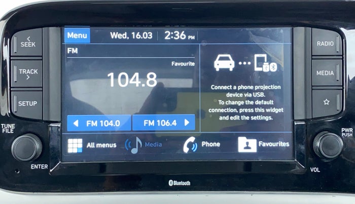 2019 Hyundai GRAND I10 NIOS Asta Petrol, Petrol, Manual, 5,467 km, Infotainment System