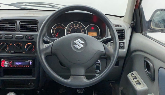 2014 Maruti Alto K10 VXI P, Petrol, Manual, 49,237 km, Steering Wheel
