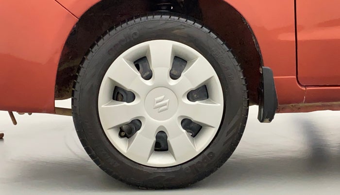 2014 Maruti Alto K10 VXI P, Petrol, Manual, 49,237 km, Left Front Wheel