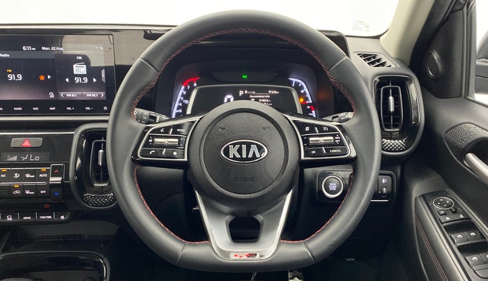 2020 KIA SONET GTX PLUS DCT 1.0, Petrol, Automatic, 15,230 km, Steering Wheel Close Up
