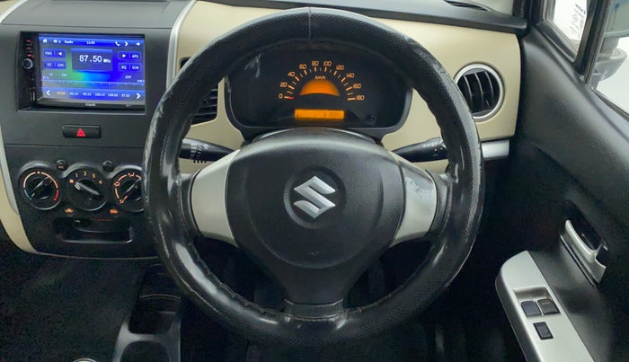 2018 Maruti Wagon R 1.0 LXI CNG, CNG, Manual, 82,568 km, Steering Wheel Close Up