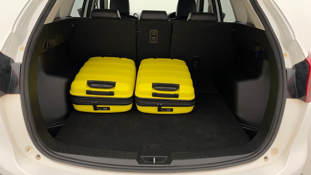 Boot Inside View with Luggage