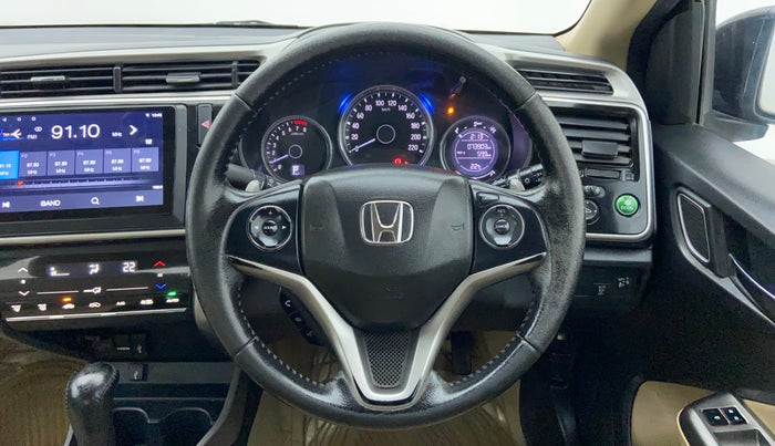 2017 Honda City ZX CVT, Petrol, Automatic, 73,786 km, Steering Wheel Close Up