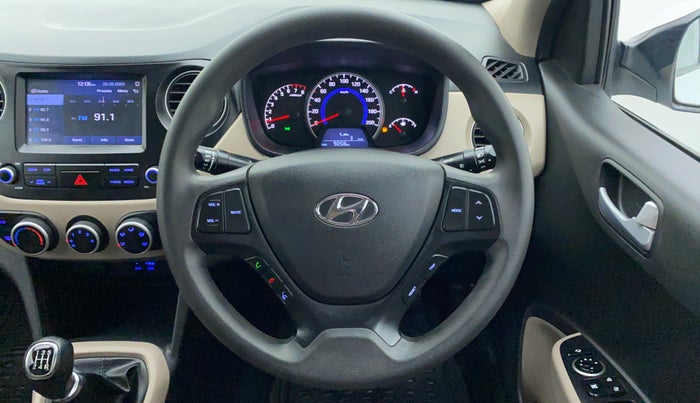 2019 Hyundai Grand i10 1.2 KAPPA SPORTZ (O), Petrol, Manual, 9,128 km, Steering Wheel Close Up