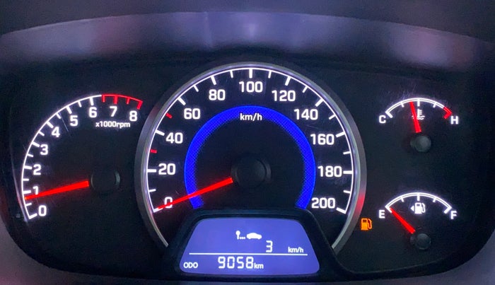 2019 Hyundai Grand i10 1.2 KAPPA SPORTZ (O), Petrol, Manual, 9,128 km, Odometer Image