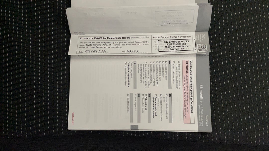 2018 Toyota Corolla Ascent Sport, Automatic, 87409 km, Service History