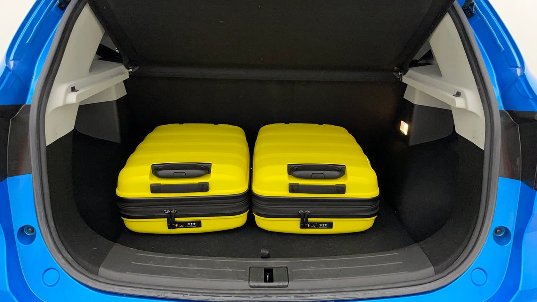 Boot Inside View with Luggage