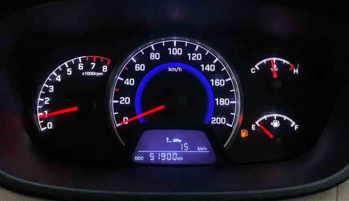 2018 Hyundai Grand i10 MAGNA 1.2 KAPPA VTVT, Petrol, Manual, 51,938 km, Odometer Image