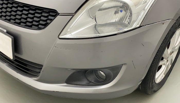 2014 Maruti Swift ZXI, Petrol, Manual, 54,596 km, Front bumper - Minor scratches
