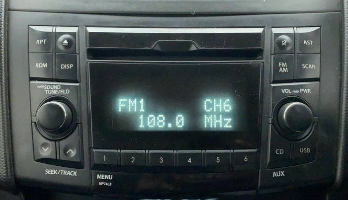 2014 Maruti Swift ZXI, Petrol, Manual, 54,596 km, Infotainment System