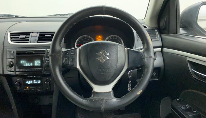 2014 Maruti Swift ZXI, Petrol, Manual, 54,596 km, Steering Wheel Close Up