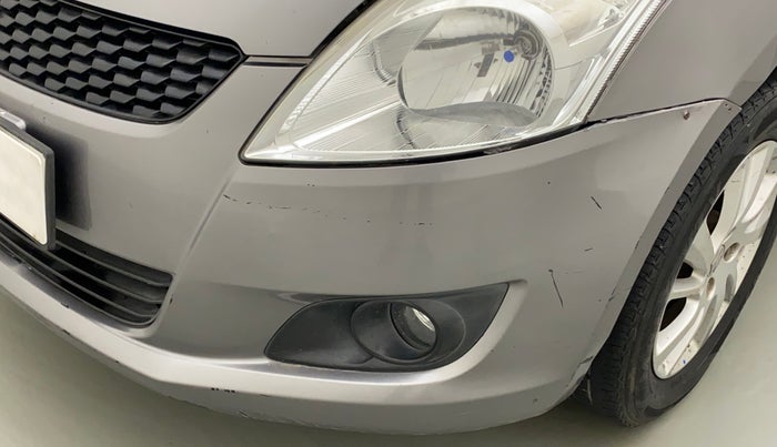 2014 Maruti Swift ZXI, Petrol, Manual, 54,596 km, Front bumper - Repaired