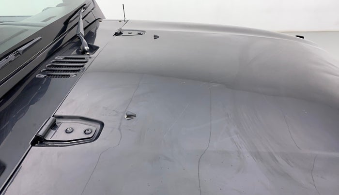 2021 Mahindra Thar LX PETROL HT 4WD AT, Petrol, Automatic, 51,790 km, Bonnet (hood) - Minor scratches