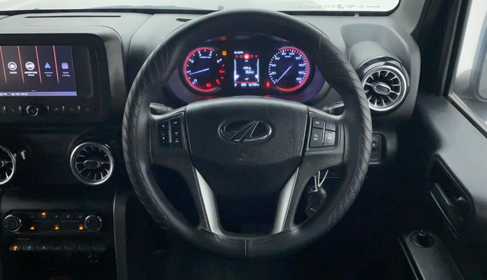 2021 Mahindra Thar LX PETROL HT 4WD AT, Petrol, Automatic, 51,790 km, Steering Wheel Close Up