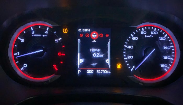 2021 Mahindra Thar LX PETROL HT 4WD AT, Petrol, Automatic, 51,790 km, Odometer Image