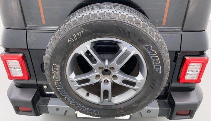2021 Mahindra Thar LX PETROL HT 4WD AT, Petrol, Automatic, 51,790 km, Spare Tyre