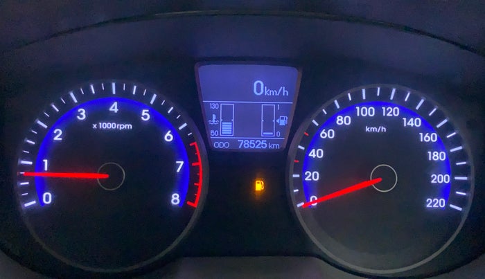 2012 Hyundai i20 ASTA 1.2, Petrol, Manual, 78,576 km, Odometer Image