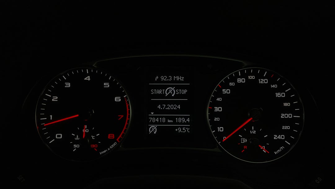 2018 Audi A1 Sportback 1.4 Tfsi Sport, Automatic, 78418 km, Odometer View