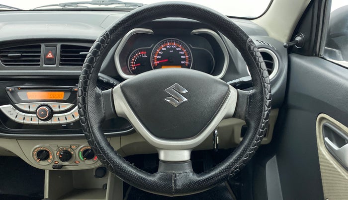 2015 Maruti Alto K10 VXI P, Petrol, Manual, 45,789 km, Steering Wheel Close Up